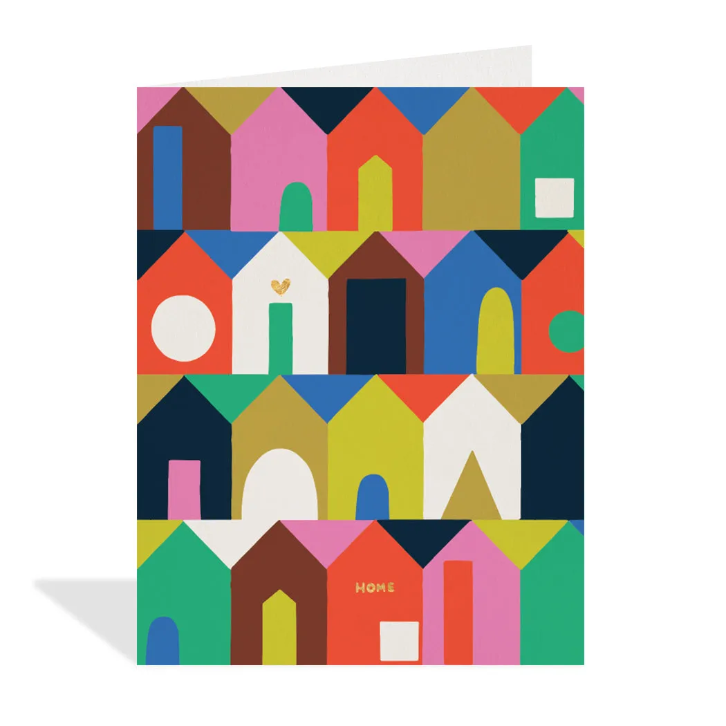 Colorful Homes Card