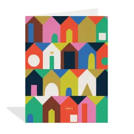 Colorful Homes Card