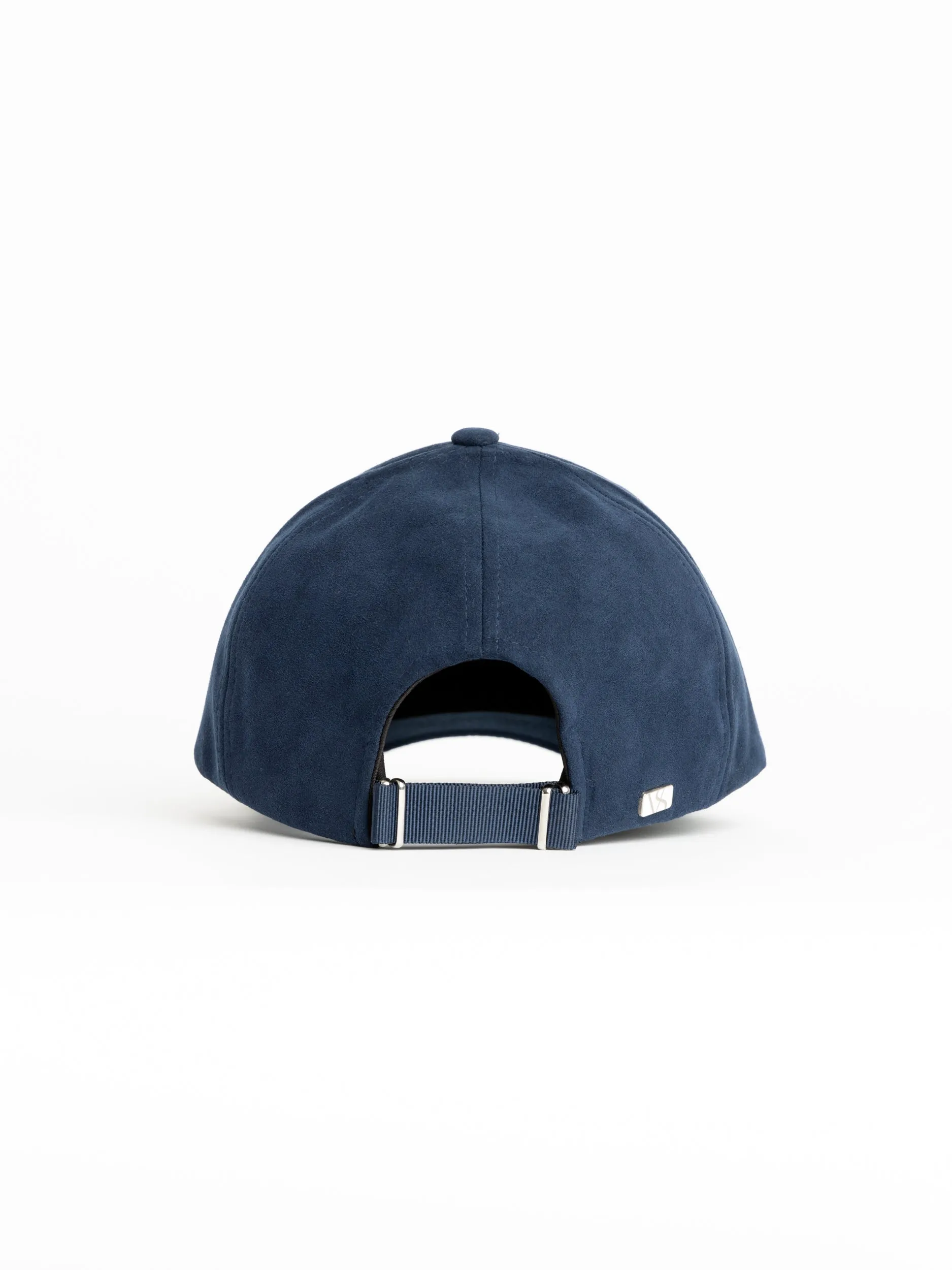 Commodore Blue Suede Alcantara Ball Cap