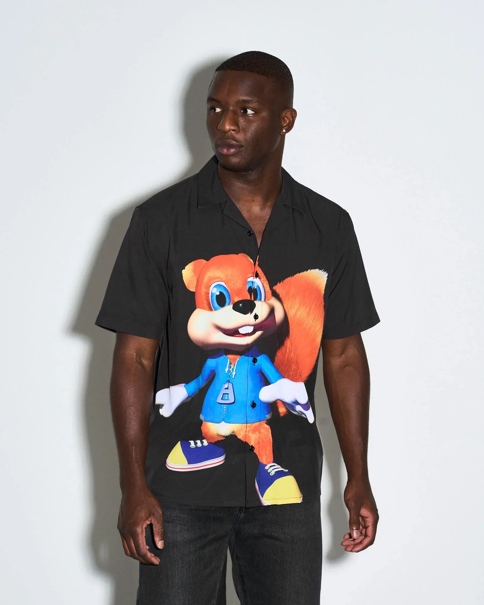 Conker's Bad Fur Day Button Up Shirt