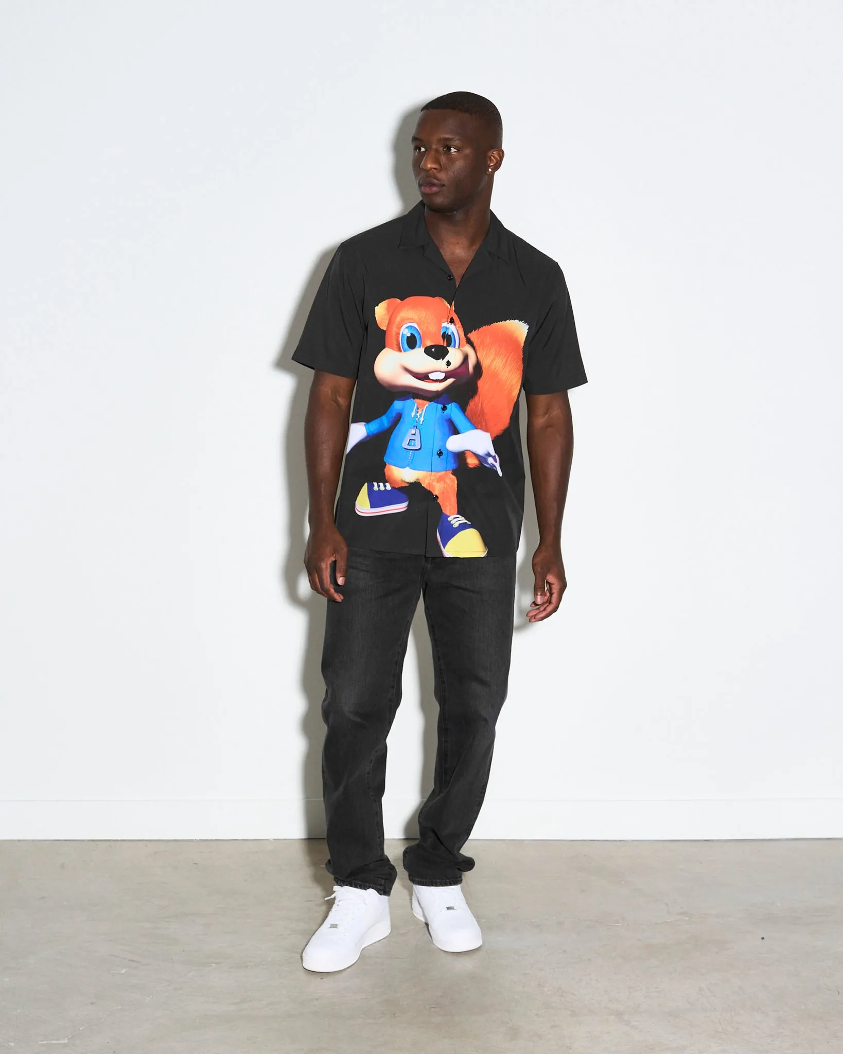 Conker's Bad Fur Day Button Up Shirt