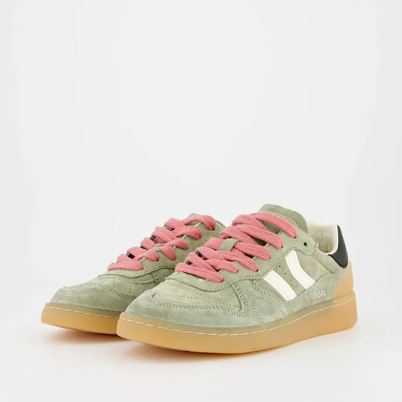 COOLWAY GOAL GREEN KAKHI SHOES