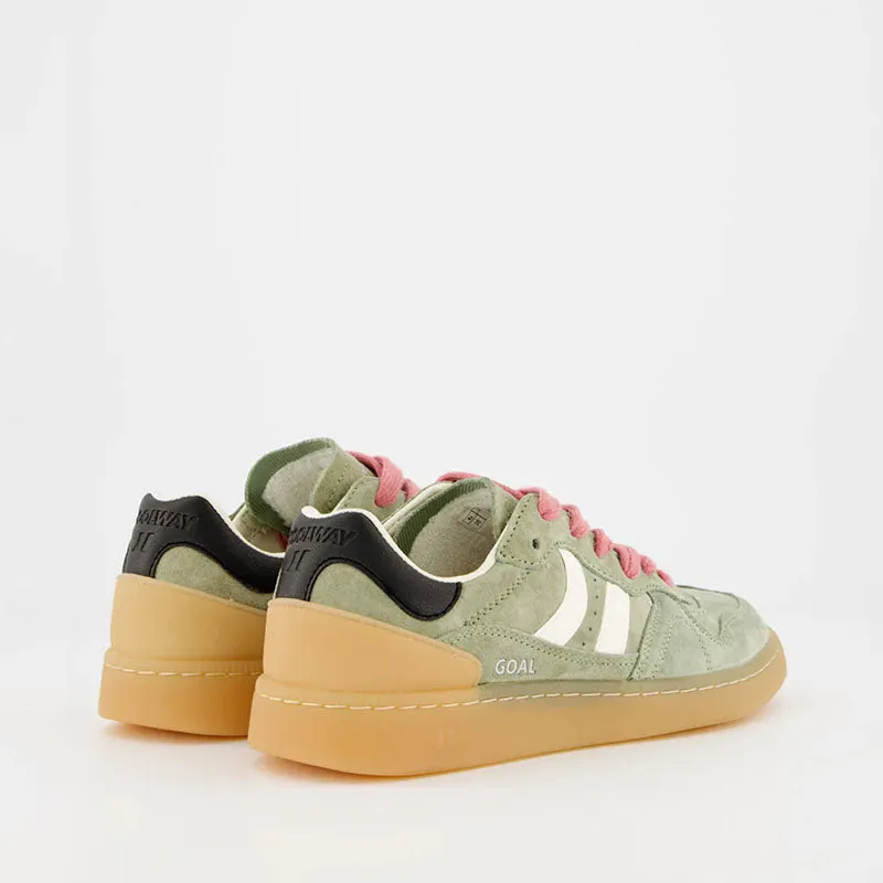 COOLWAY GOAL GREEN KAKHI SHOES