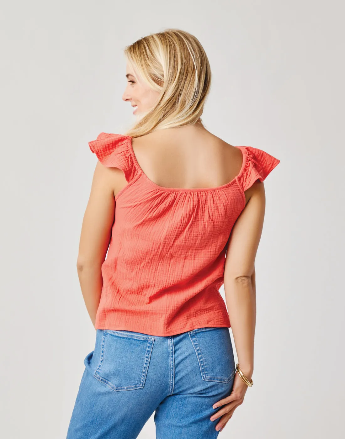 Corrine Top: Sunset