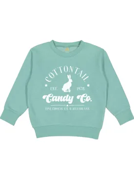 Cottontail Candy Co Kids Easter Sweatshirt