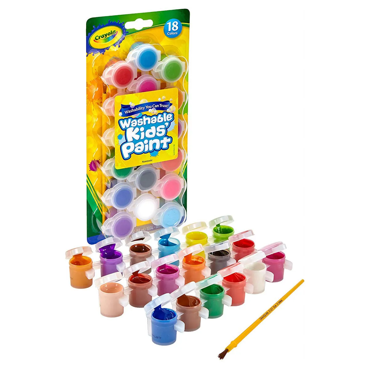 Crayola Washable Kids' Paint (18 Pack)