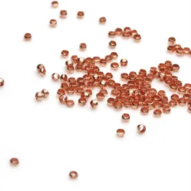 Crimp Rose Gold Plated 2mm - Pack of 500
