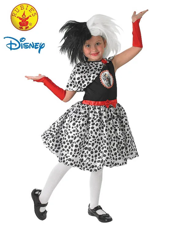 CRUELLA DE VILLE DELUXE COSTUME, CHILD