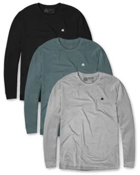Custom 3 Pack Long Sleeve Tee - Branded