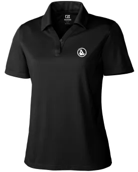 Cutter & Buck CB Drytec Genre Textured Solid Womens Polo