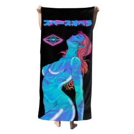 Cybernetic Lust Beach Towel