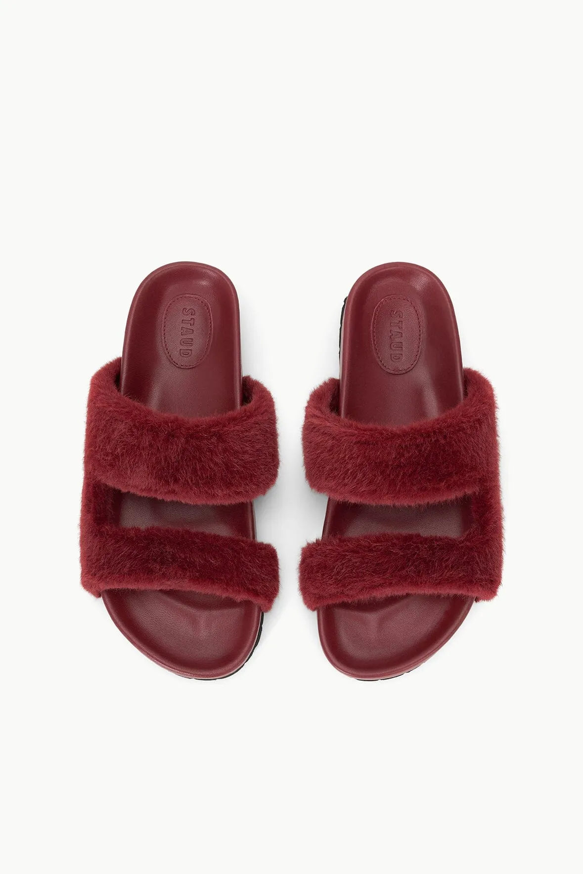 CYPRUS FAUX FUR SLIDE | PINOT