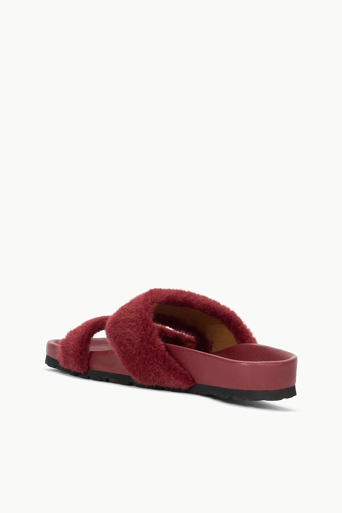 CYPRUS FAUX FUR SLIDE | PINOT