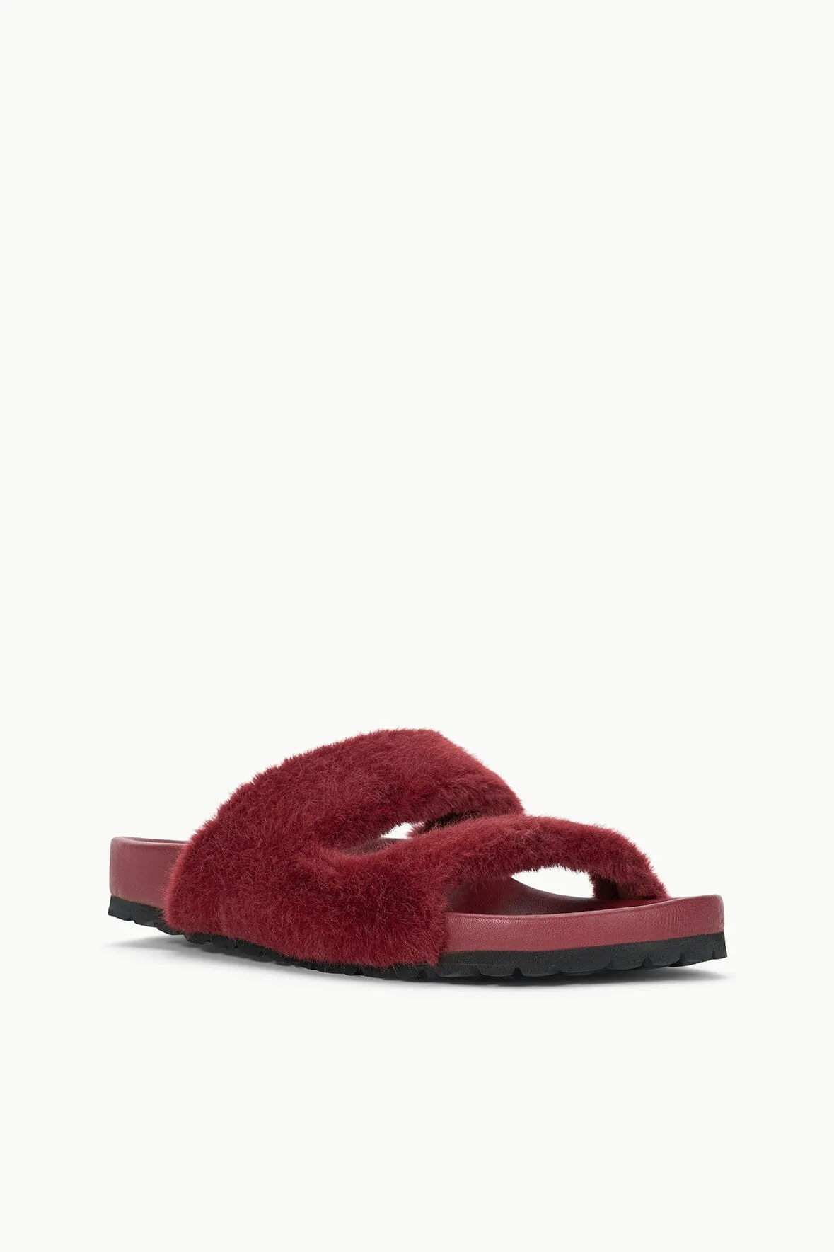 CYPRUS FAUX FUR SLIDE | PINOT