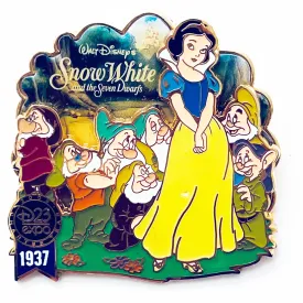 D23 Expo Disney's Artist Choice Snow White and the Seven Dwarfs 1937 LE Pin