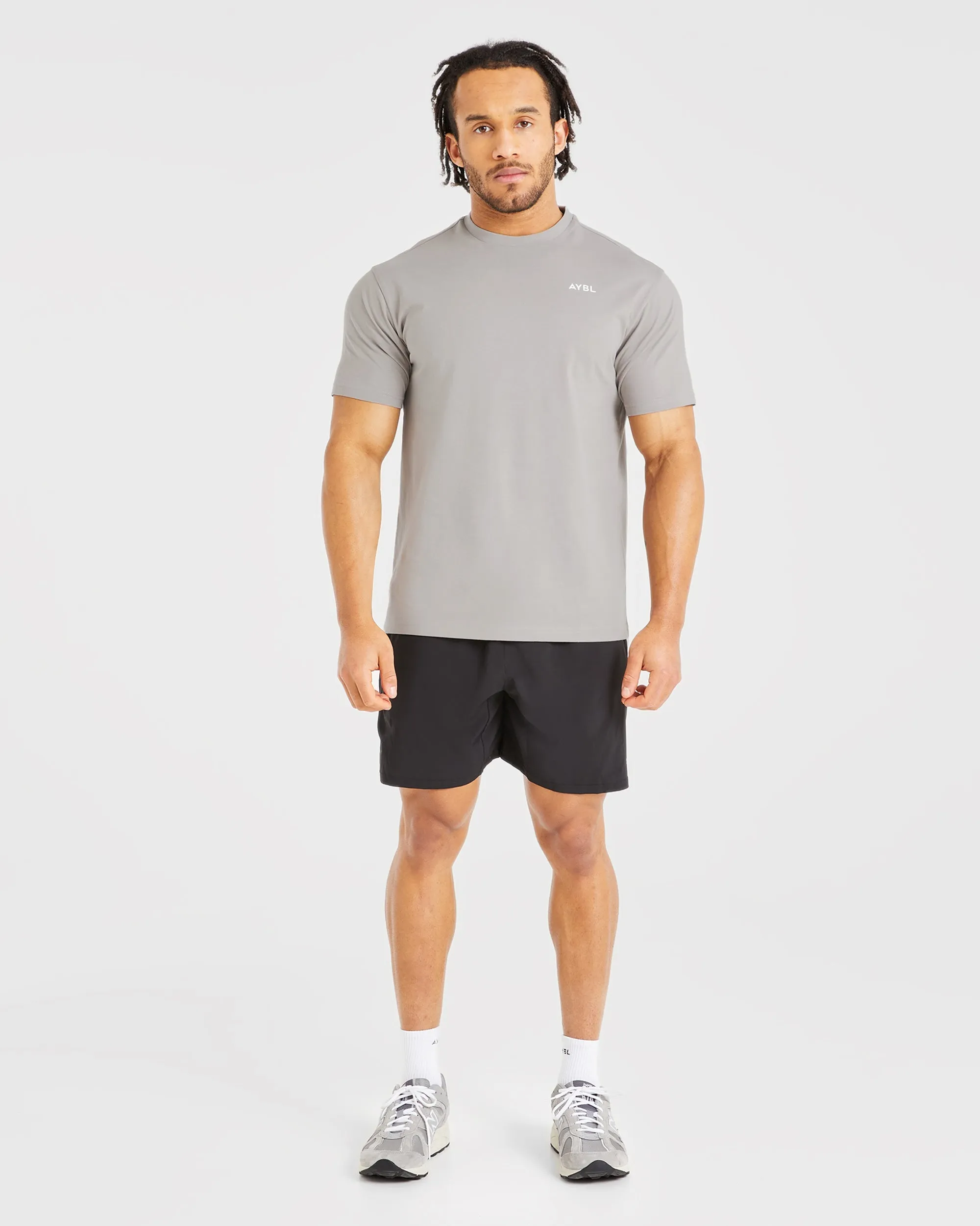 Essential T Shirt - Fog