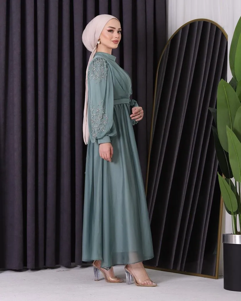 Evening Chiffon Dress - Lined || S23