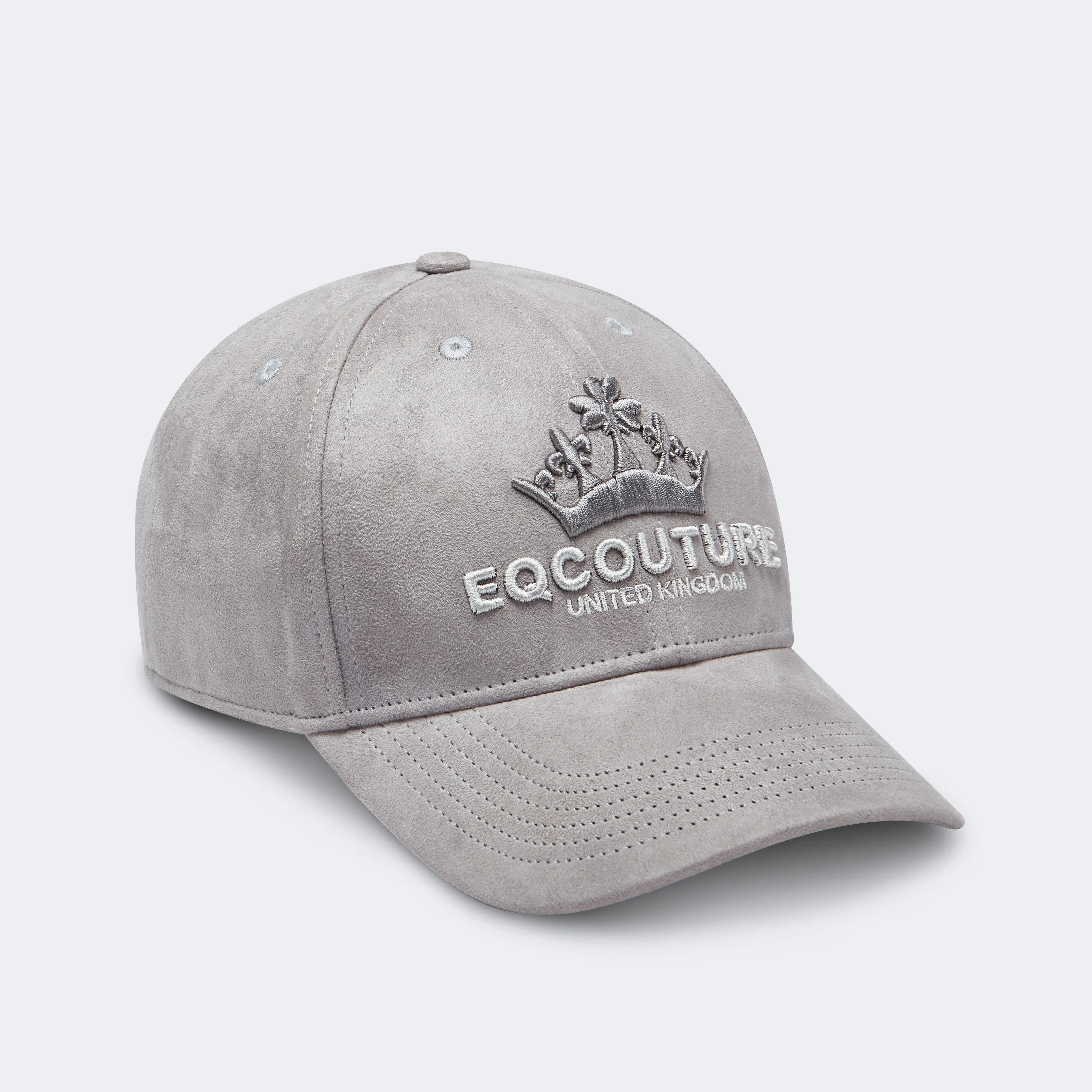 Exclusive Cap / Hat 'Royale' - Grey Suede