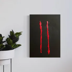 Existence and Live Original Painting on Canvas
