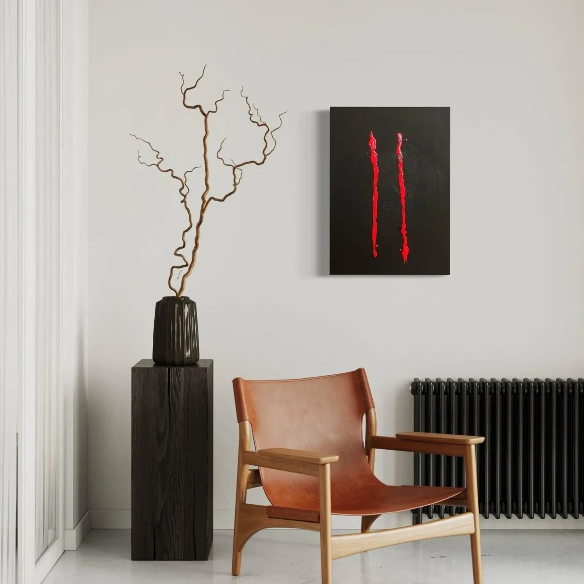 Existence and Live Original Painting on Canvas