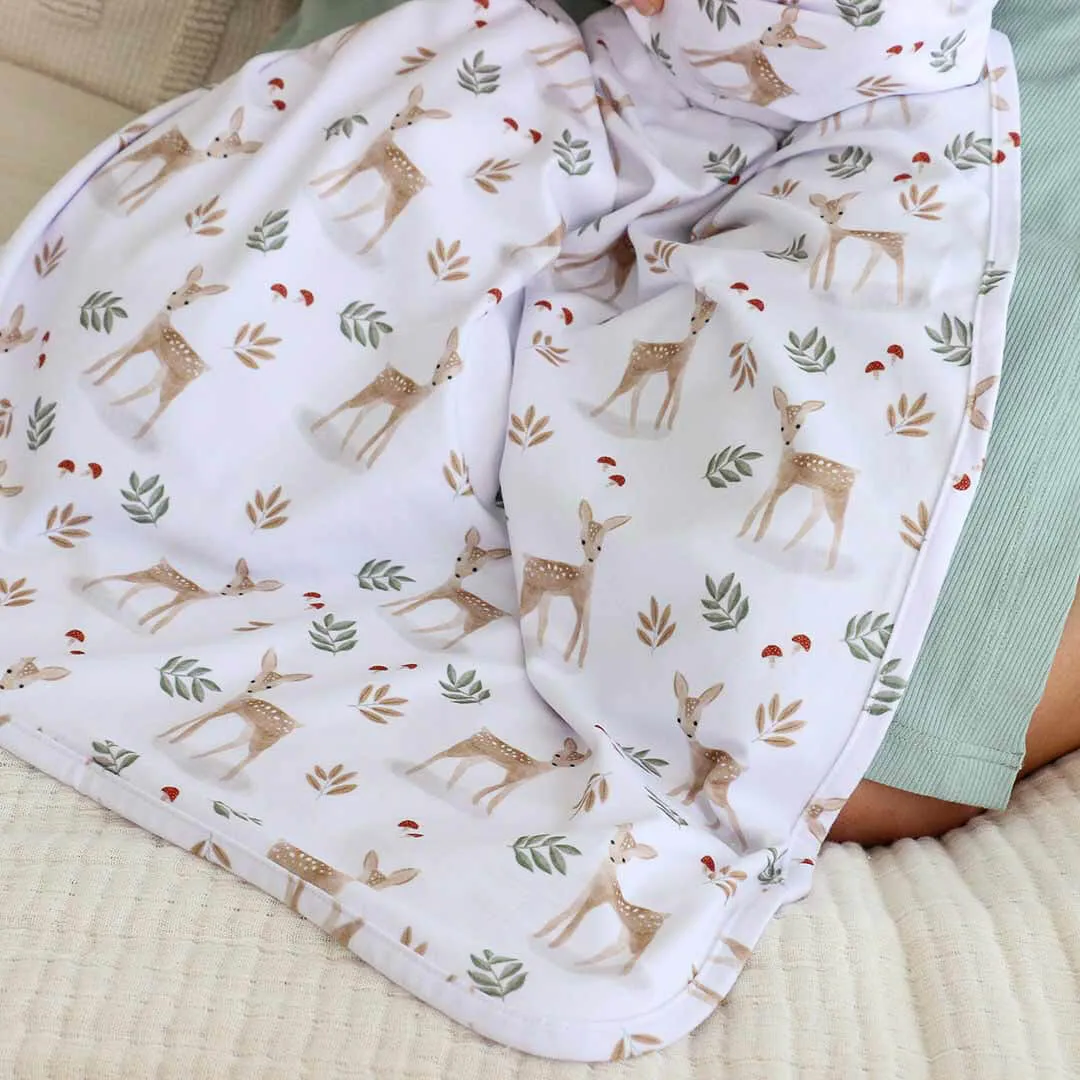 Finley's Fawn Oversized Swaddle Blanket
