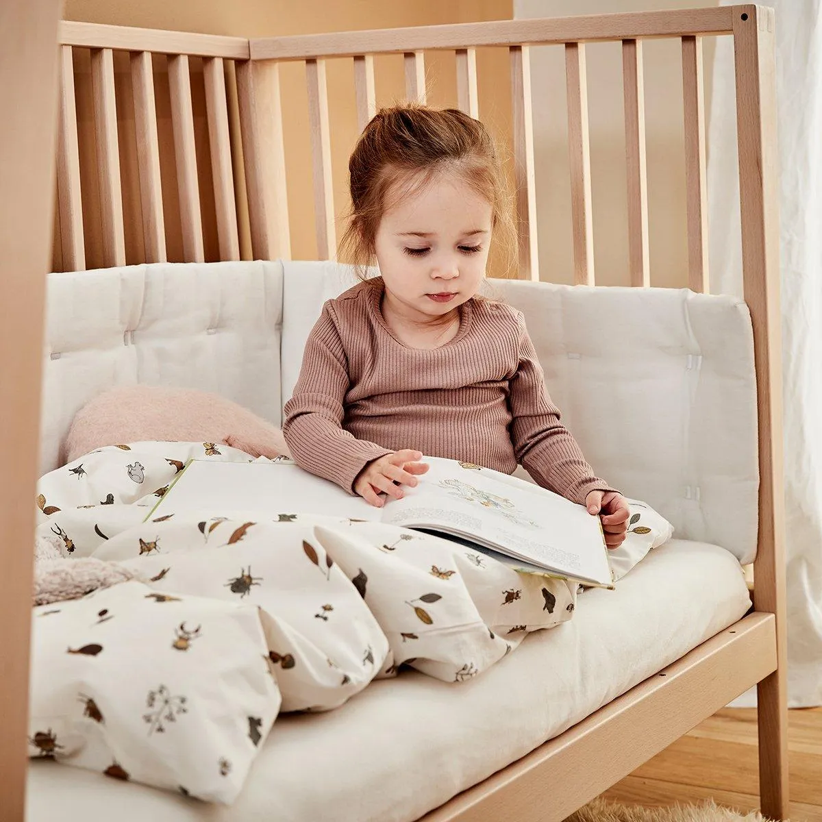Fitted Cot Sheet Duo Pack - Snow