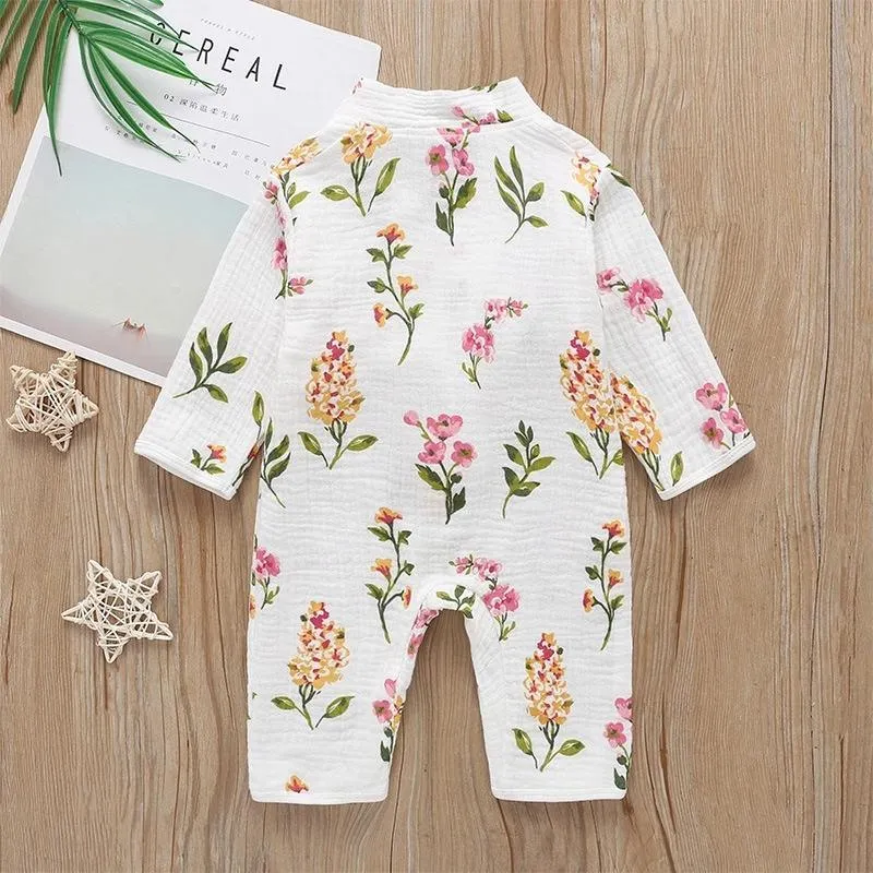 Floral Kimono Romper
