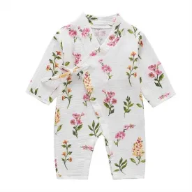 Floral Kimono Romper