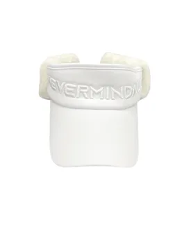Four Season Multi FUR Detachable Visor - Off-White