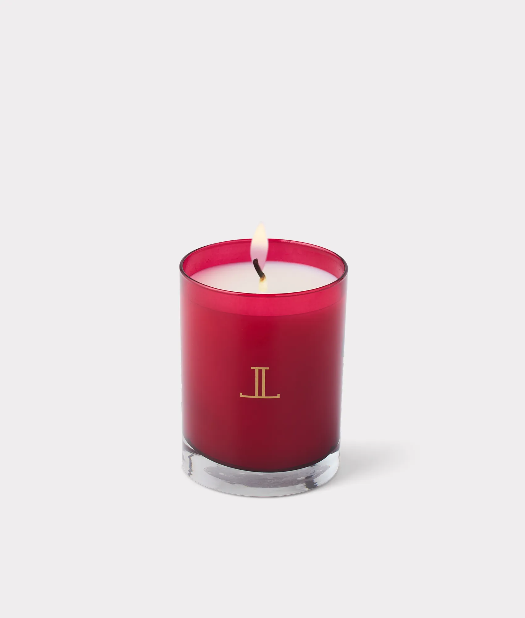 Frosted Pine-Scented Candle in Grey