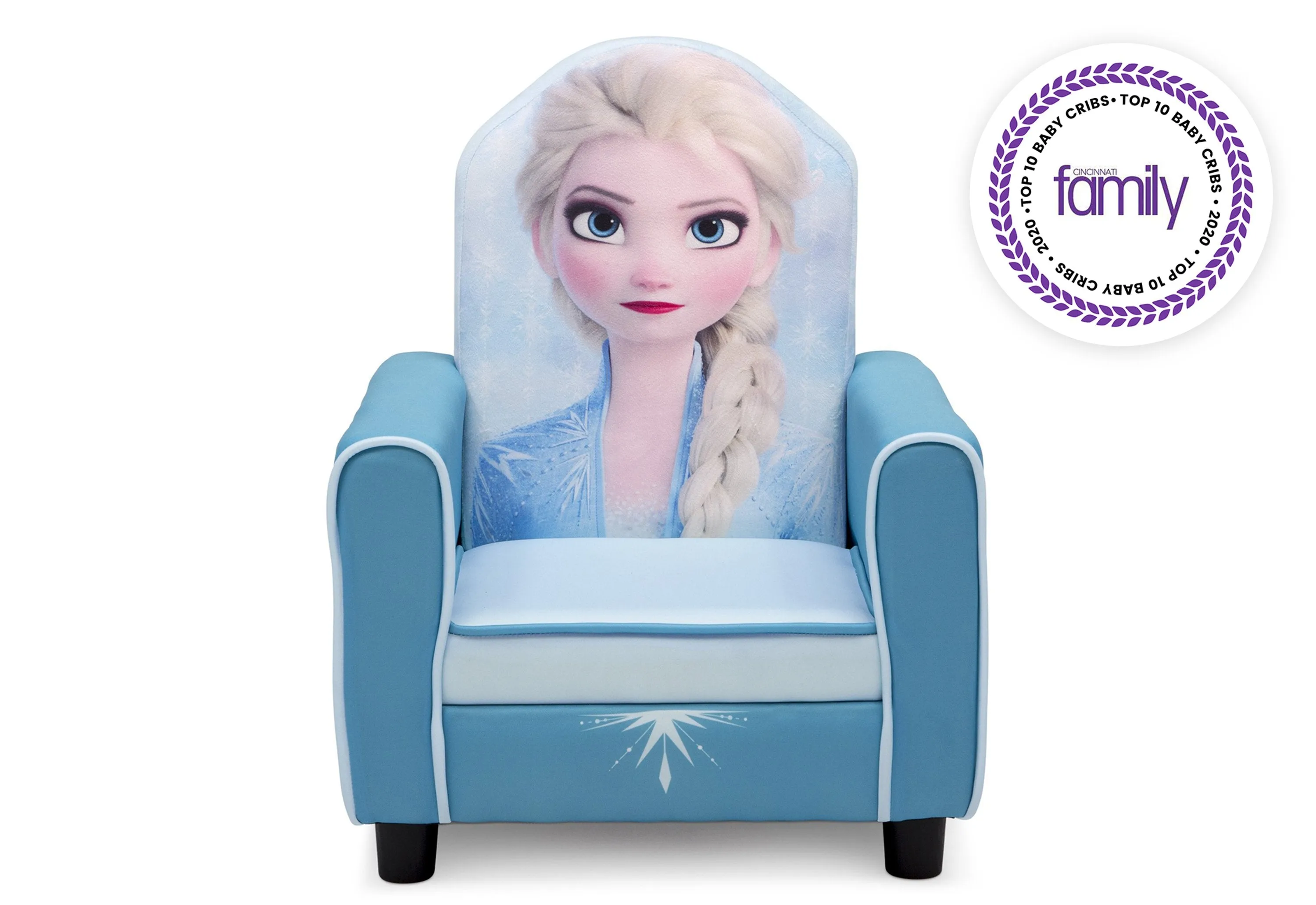 Frozen II Elsa Figural Upholstered Kids Chair