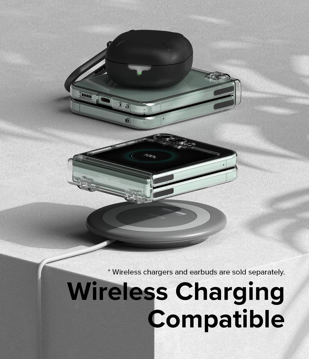 Galaxy Z Flip 5 Case | Slim Hinge - Clear