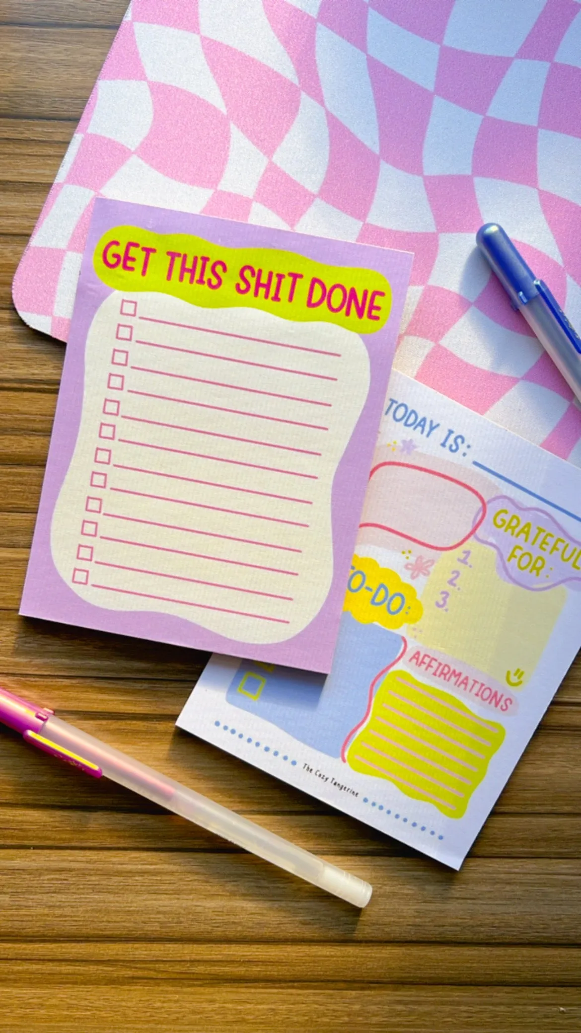 Get This Shit Done Notepad