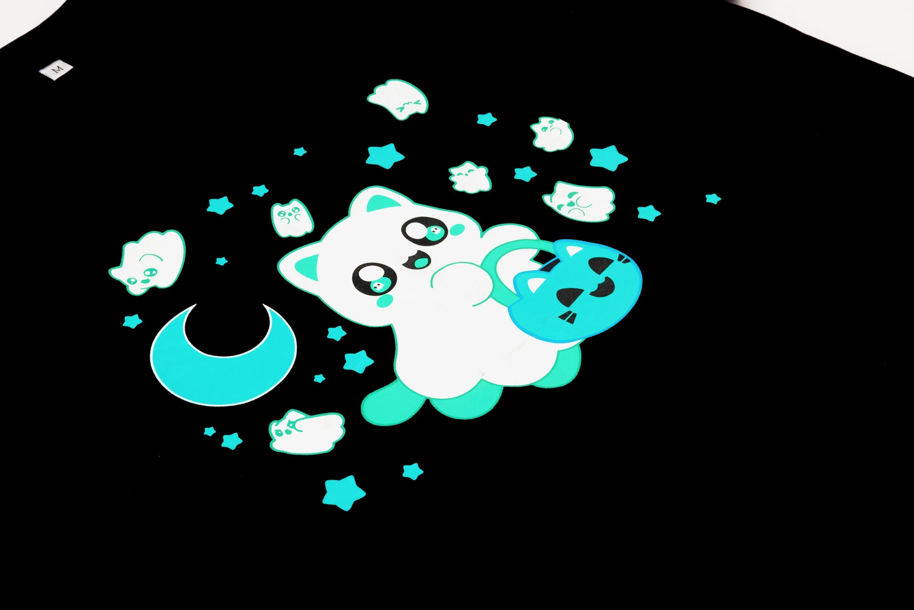 Ghost Cat Tee (Glow in the dark)
