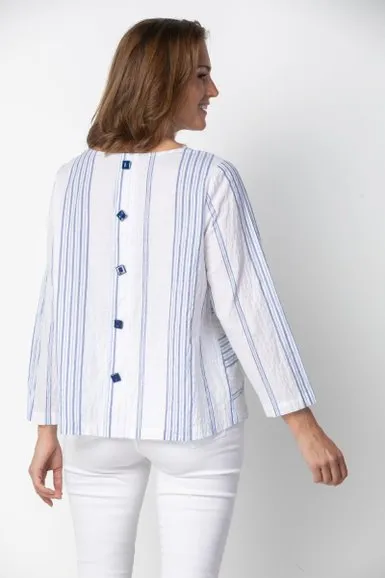 Habitat Sale, 44915 Button Back Pullover 50% Off Regular Price