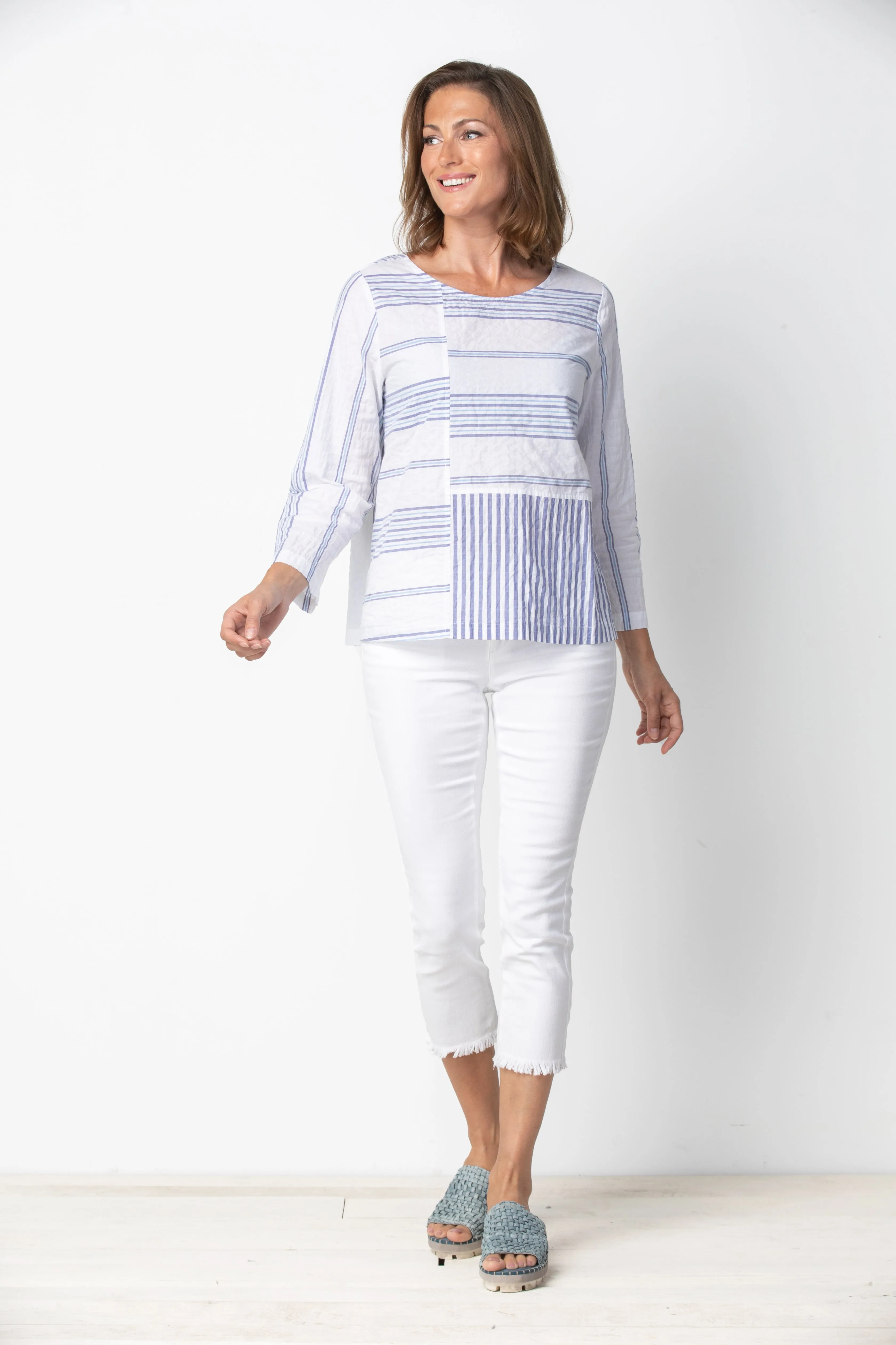 Habitat Sale, 44915 Button Back Pullover 50% Off Regular Price