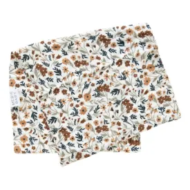 Harvest Floral Burp Cloth