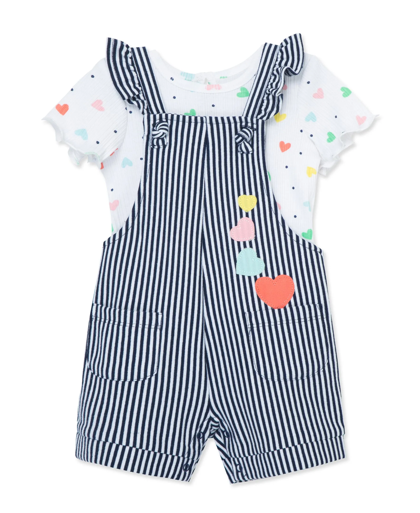 Heart Knit Toddler Jumper Set (2T-4T)