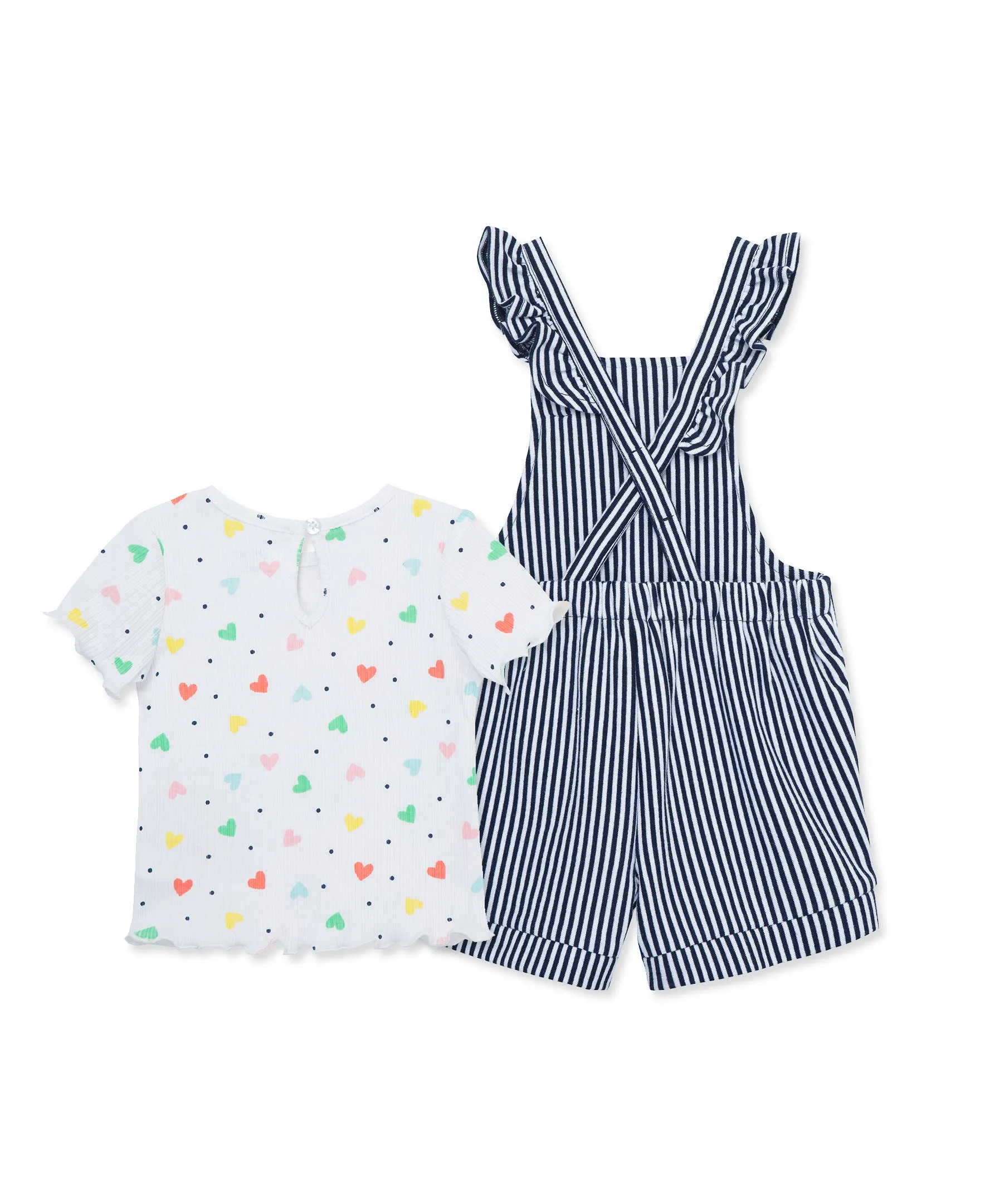 Heart Knit Toddler Jumper Set (2T-4T)