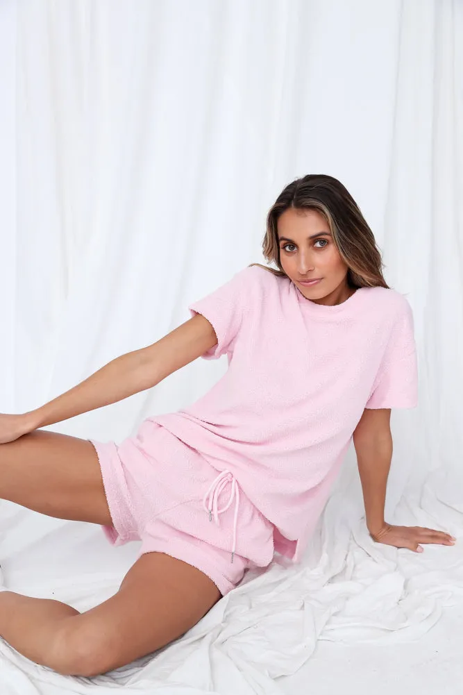 HELLO MOLLY Counting Sheep Tee Sherbet Pink