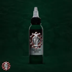 Industry Inks - Dark Green Tattoo Ink