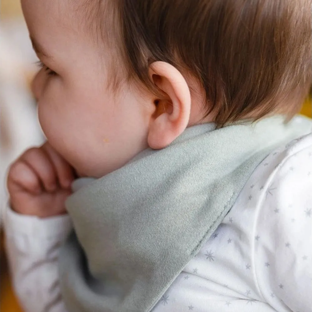 Jersey Baby Bib 2 Pack - Farmyard Lamb