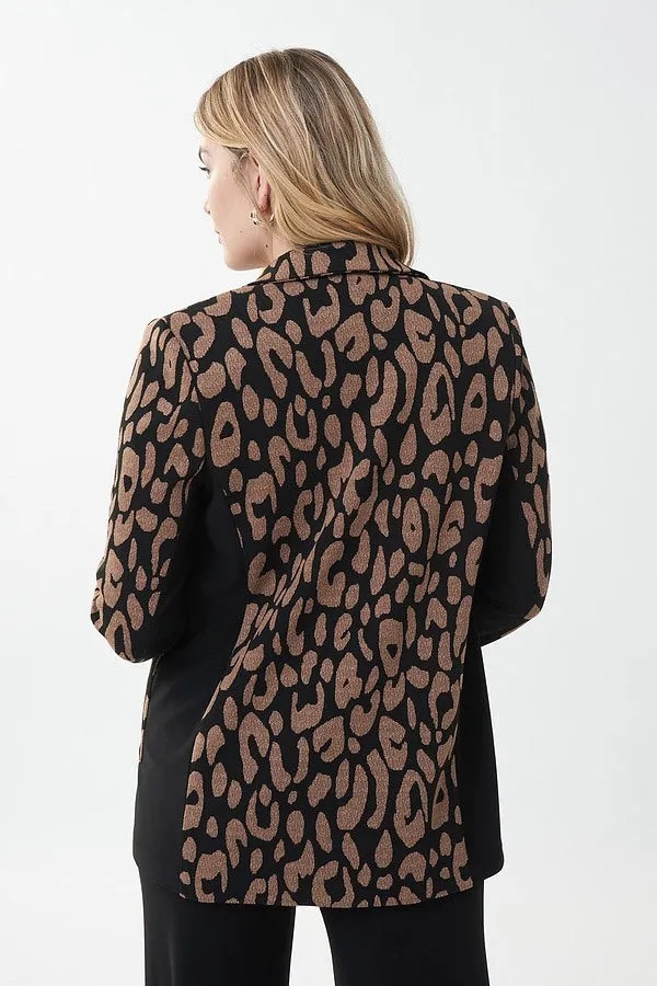 Joseph Ribkoff Sale, 223123 Animal Jacquard Blazer