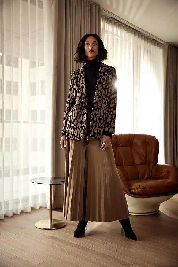 Joseph Ribkoff Sale, 223123 Animal Jacquard Blazer