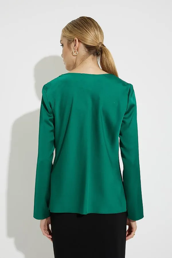 Joseph Ribkoff Sale, 224070 Drape Neck Top, 30% Off Regular Price