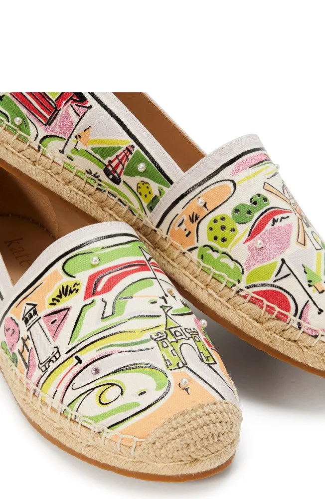 Kate Spade Womens Putt Putt Espadrille Slip On Shoes