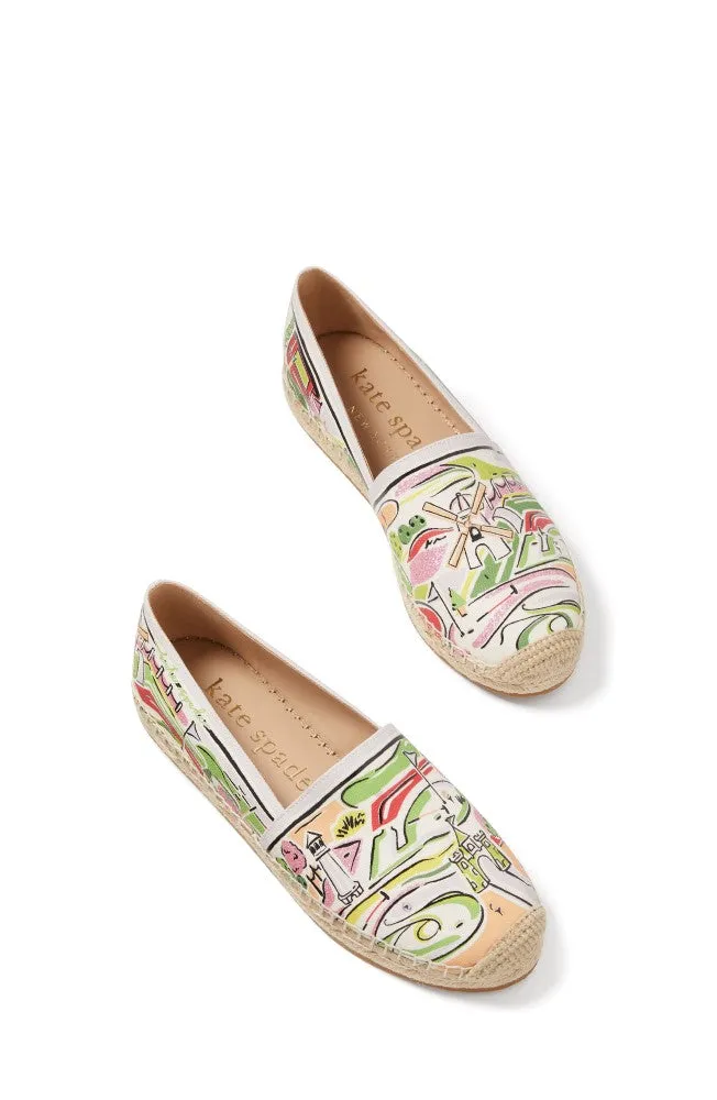 Kate Spade Womens Putt Putt Espadrille Slip On Shoes