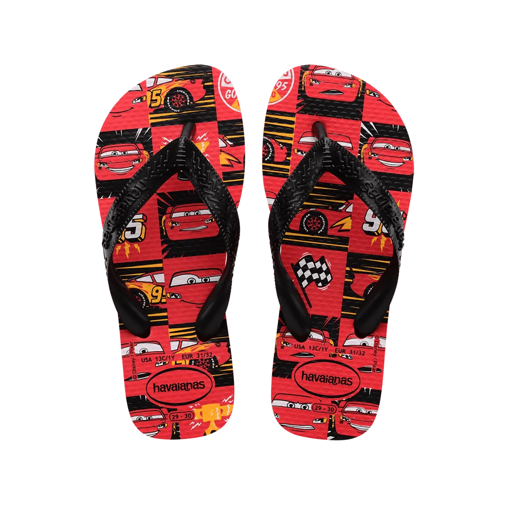Kids Cars Flip Flops