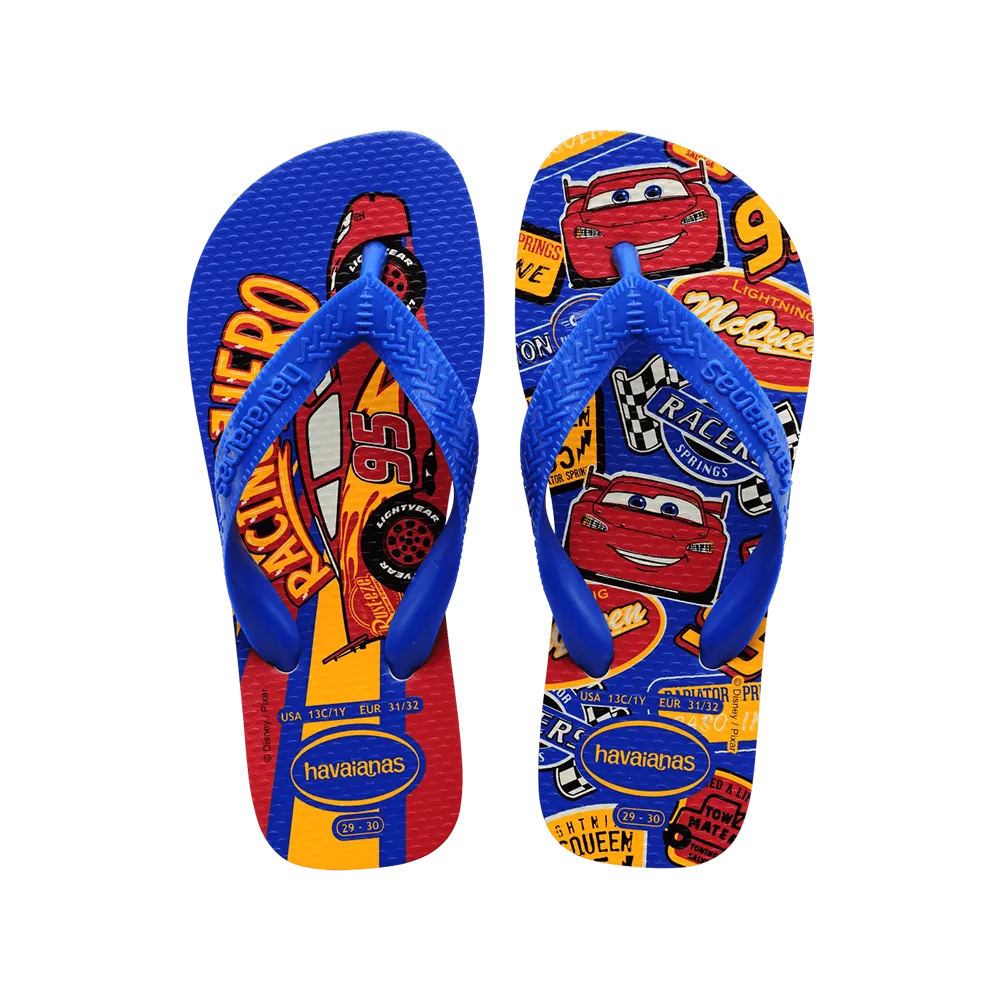 Kids Cars Flip Flops