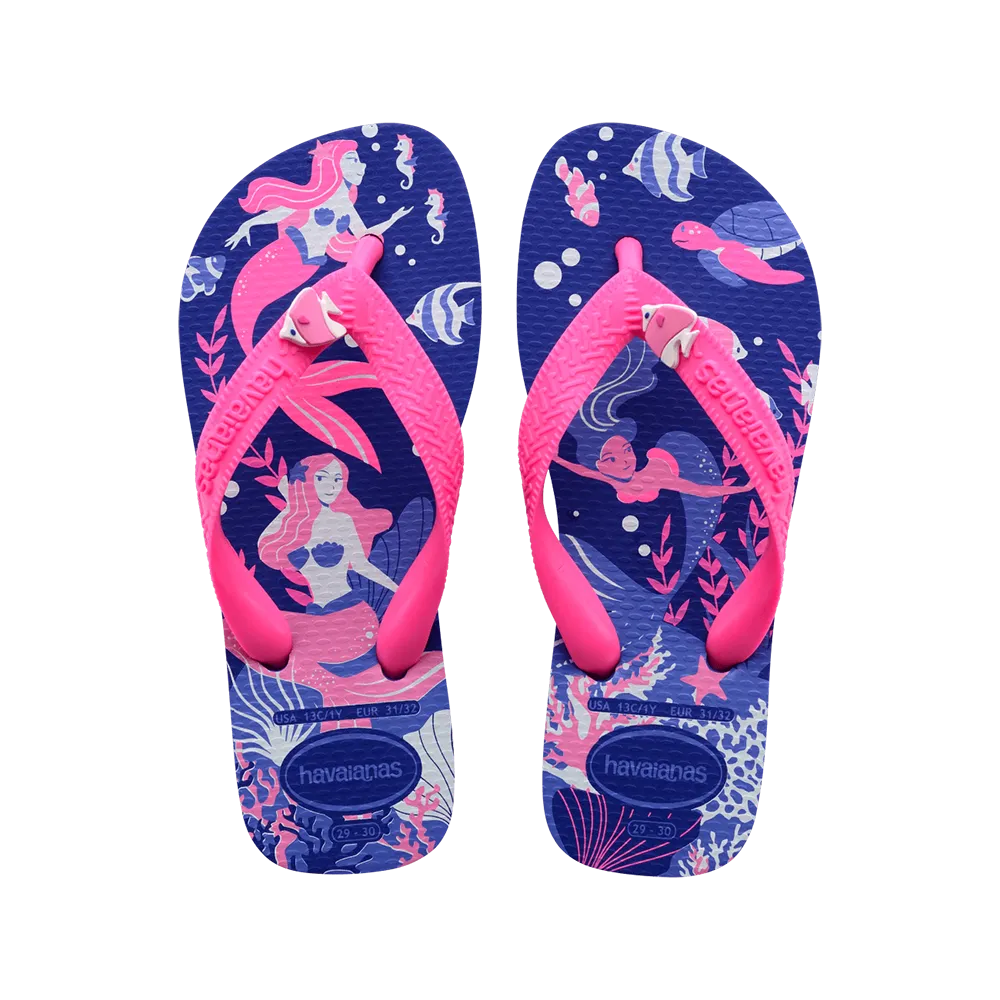 Kids Fantasy Flip Flops